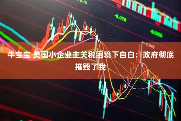 牛宝宝 美国小企业主关税困境下自白：政府彻底摧毁了我