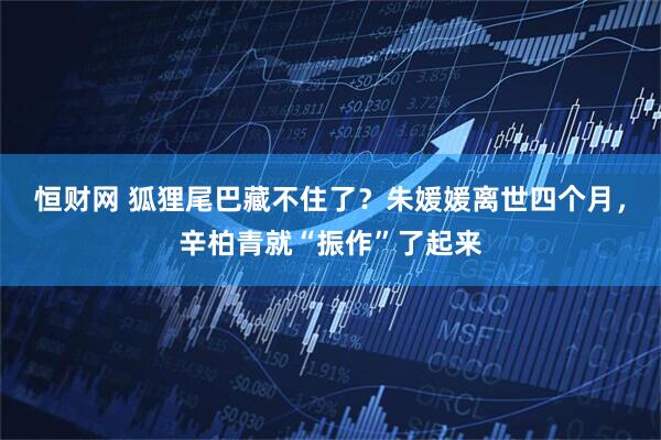 恒财网 狐狸尾巴藏不住了？朱媛媛离世四个月，辛柏青就“振作”了起来