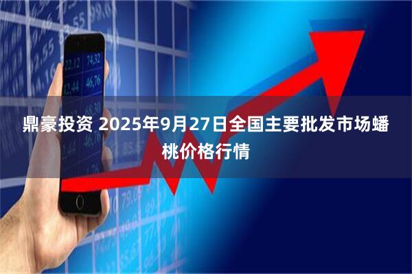 鼎豪投资 2025年9月27日全国主要批发市场蟠桃价格行情